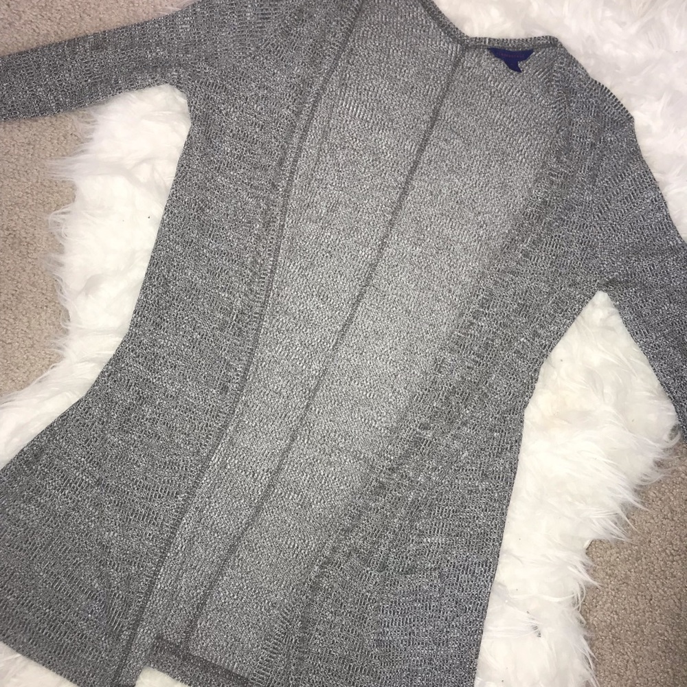 grey Aeropostale cardigan